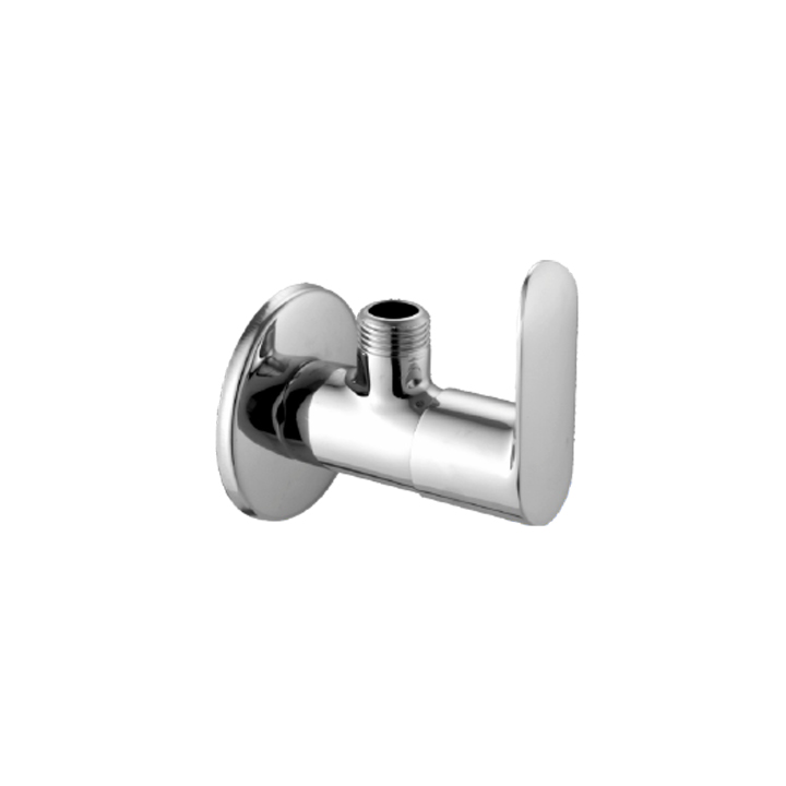 NEXL Angle Valve with Flange AA1405 in Chrome, Graphite and Gold Finish