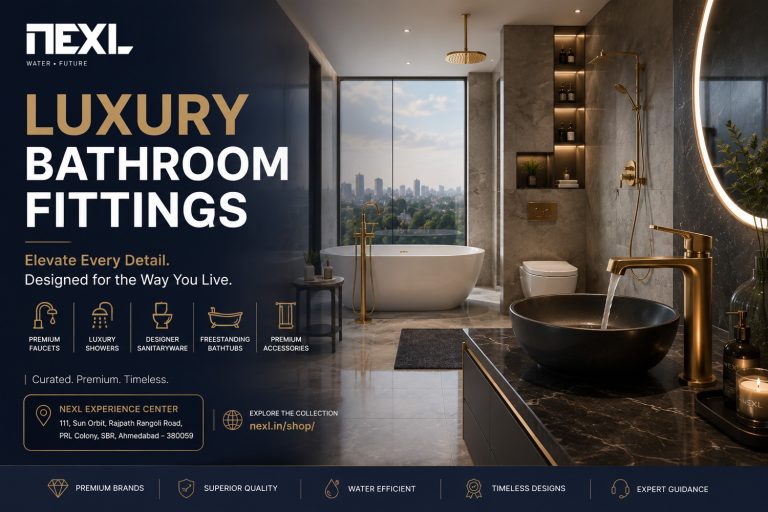 Luxury Bathroom Fittings: Transform Your Bathroom with Premium Designs from Nexl