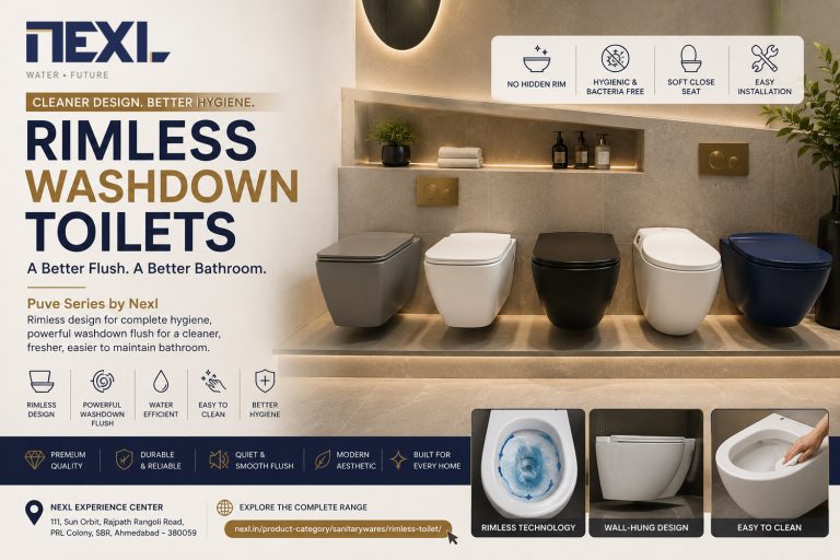 Rimless Washdown Toilet: The Smarter, Cleaner Choice for Modern Bathrooms