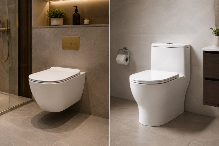 Wall Hung vs Floor Mounted Toilet: Which Is Right for Your Bathroom?