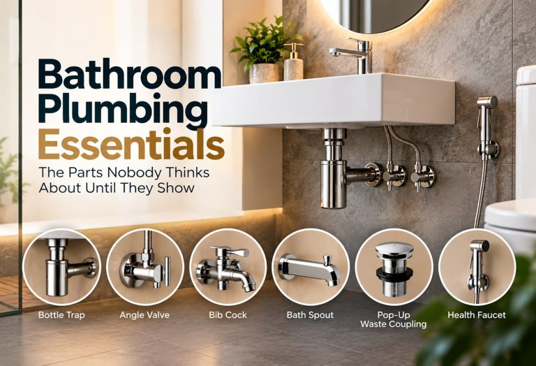 Bathroom Plumbing Essentials: The Parts Nobody Thinks About Until They Show
